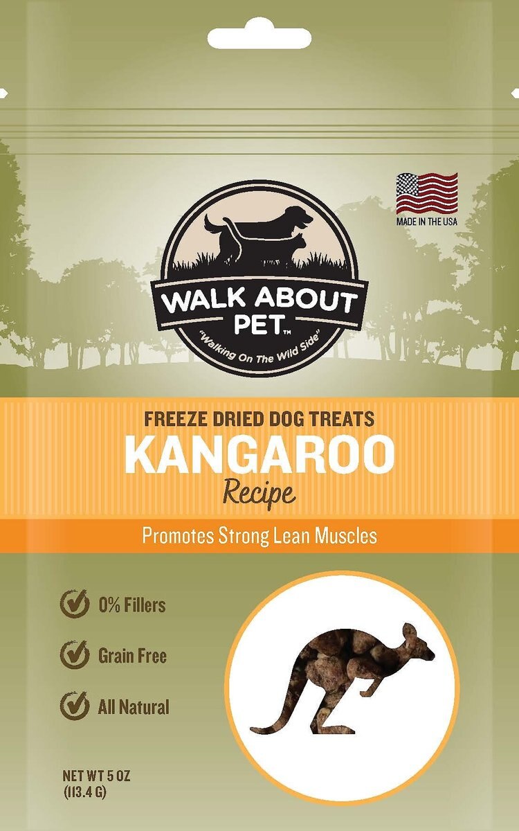 Walk About Kangaroo Snappy Bars Dog Treats
