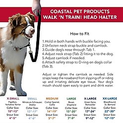 Walk 'n Train Polyester Dog Headcollar, X-Small: 10 to 13-in neck slide 2 of 8