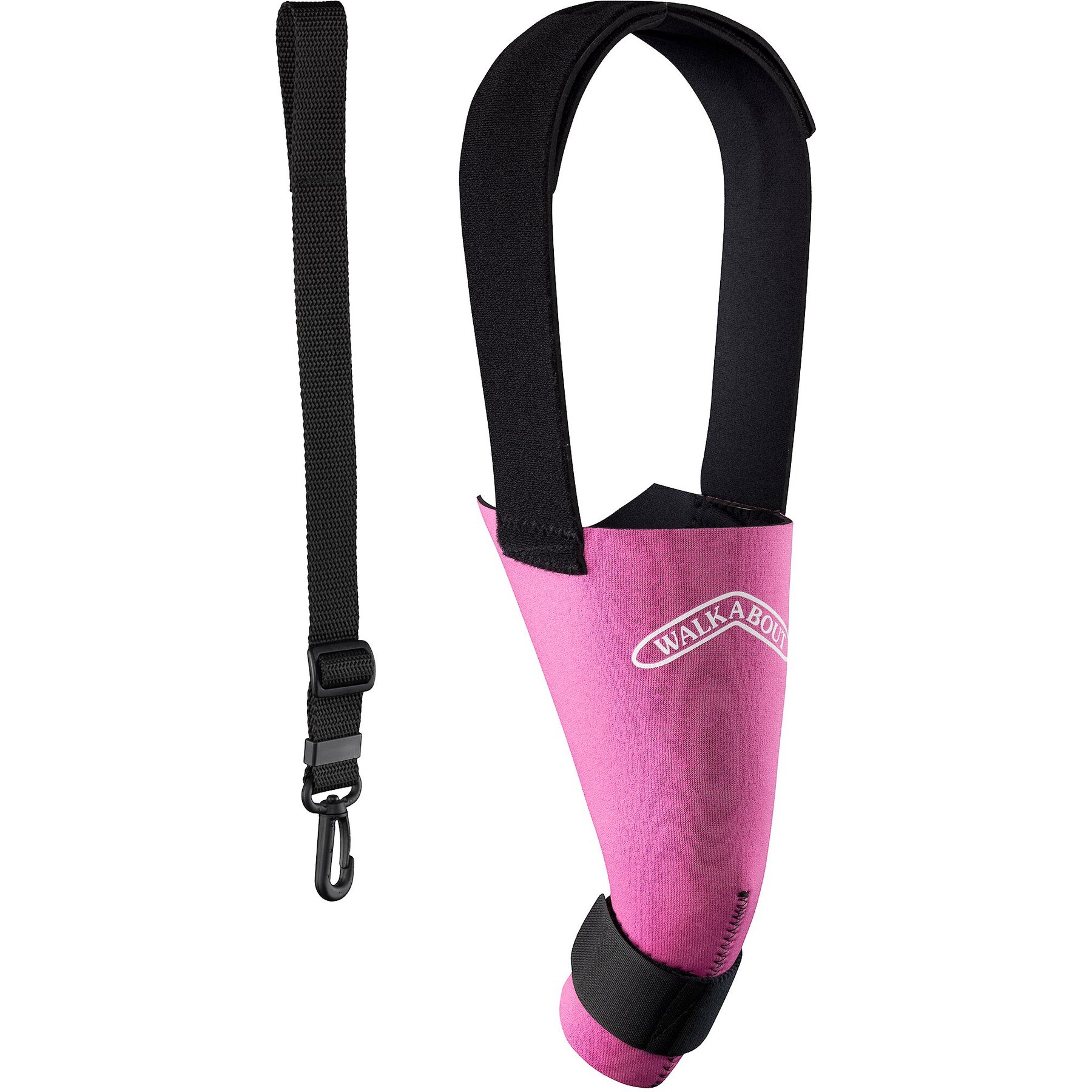 WALKABOUT Dog & Cat Knee Brace, Pink, Large Left