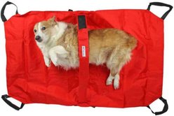 Walkin' Pets Transport Dog Stretcher, Red