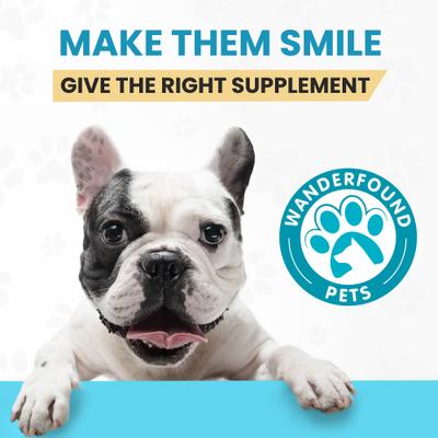 Show full view: Wanderfound Pets Omega 3-6-9 Skin & Coat Health Smoked Salmon & Liver Flavor Dog Supplement, 120 count slide 8 of 11