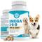 Show in main carousel: Wanderfound Pets Omega 3-6-9 Skin & Coat Health Smoked Salmon & Liver Flavor Dog Supplement, 120 count slide 9 of 11