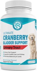 Wanderfound Pets Ultimate Cranberry Bladder & Urinary Tract Support Dog Supplement, 90 count
