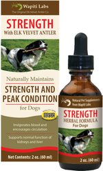 Wapiti Labs Strength Formula for Peak Condition Dog Supplement, 2-fl oz bottle