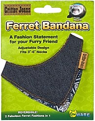 Ware Critter Jeans Reversible Ferret Bandana