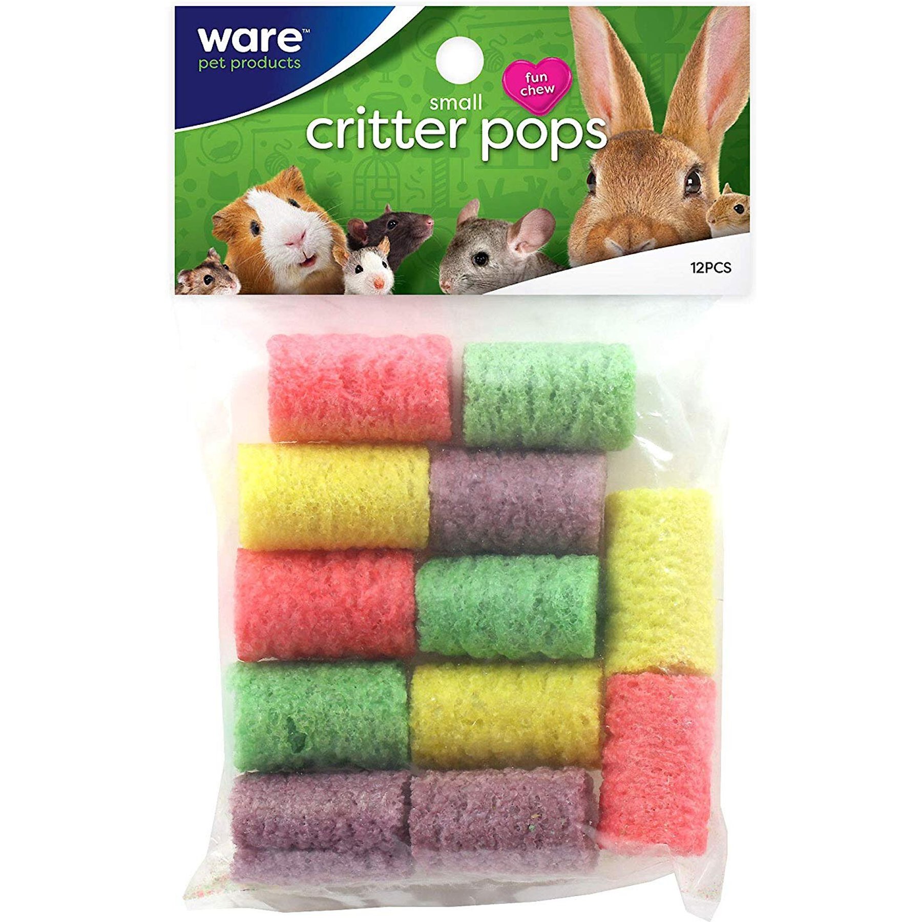 Ware Critter Pops Small Animal Fun Chew Treats, Small