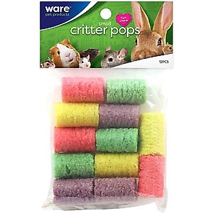 Ware Critter Pops Small Animal Fun Chew Treats, Small
