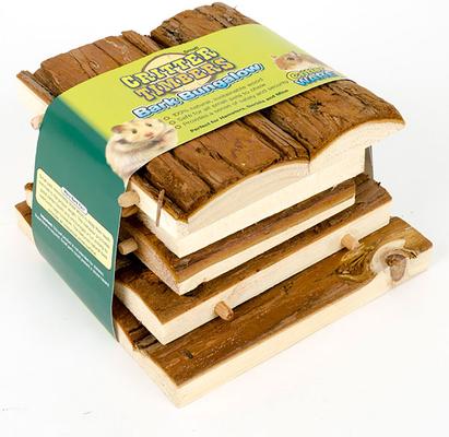 Show full view: Ware Critter Timbers Bark Small Animal Bungalow, Small slide 2 of 3