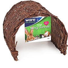 Ware Edible Twig Tunnel Small Animal Hideout, Large