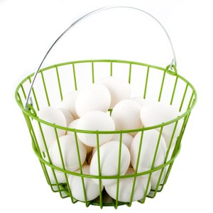 Ware Egg Basket, Green