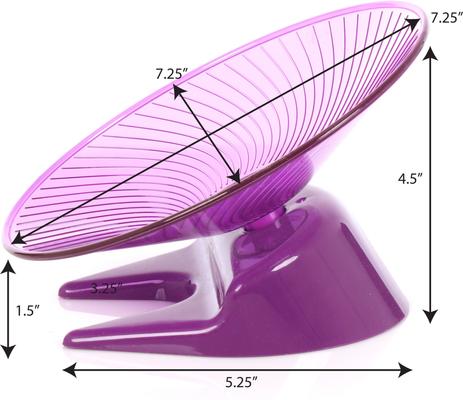 Show full view: Ware Flying Saucer Small Animal Exercise Wheel, Color Varies, Medium slide 3 of 5