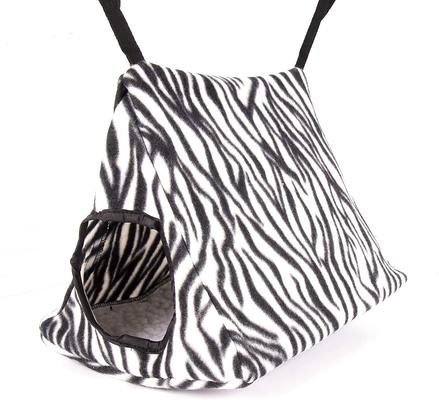 Show full view: Ware Hang-N-Tent Fleece Small Pet Sleeper, Color Varies, Medium slide 3 of 4