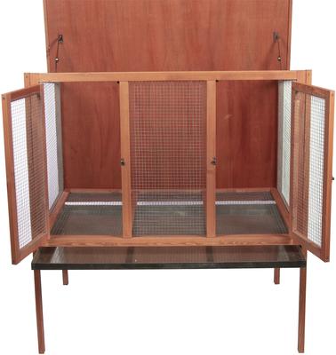 Show full view: Ware HD Double Rabbit Hutch slide 2 of 5