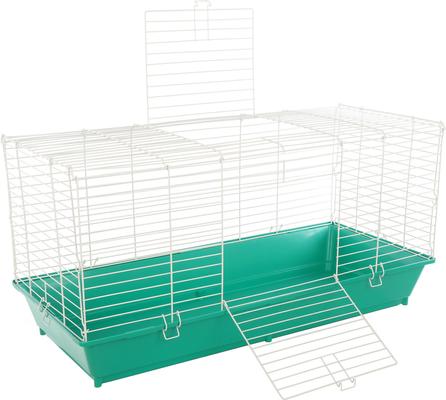 Show full view: Ware Home Sweet Home Rabbit Cage, Color Varies slide 5 of 10