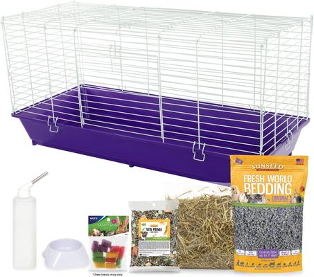 Show full view: Ware Home Sweet Home Sunseed Rabbit Starter Kit, Color Varies slide 1 of 7