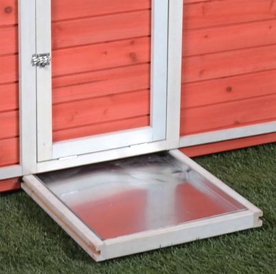 Show full view: Ware Little Hen Big Red Barn Chicken Coop slide 2 of 3