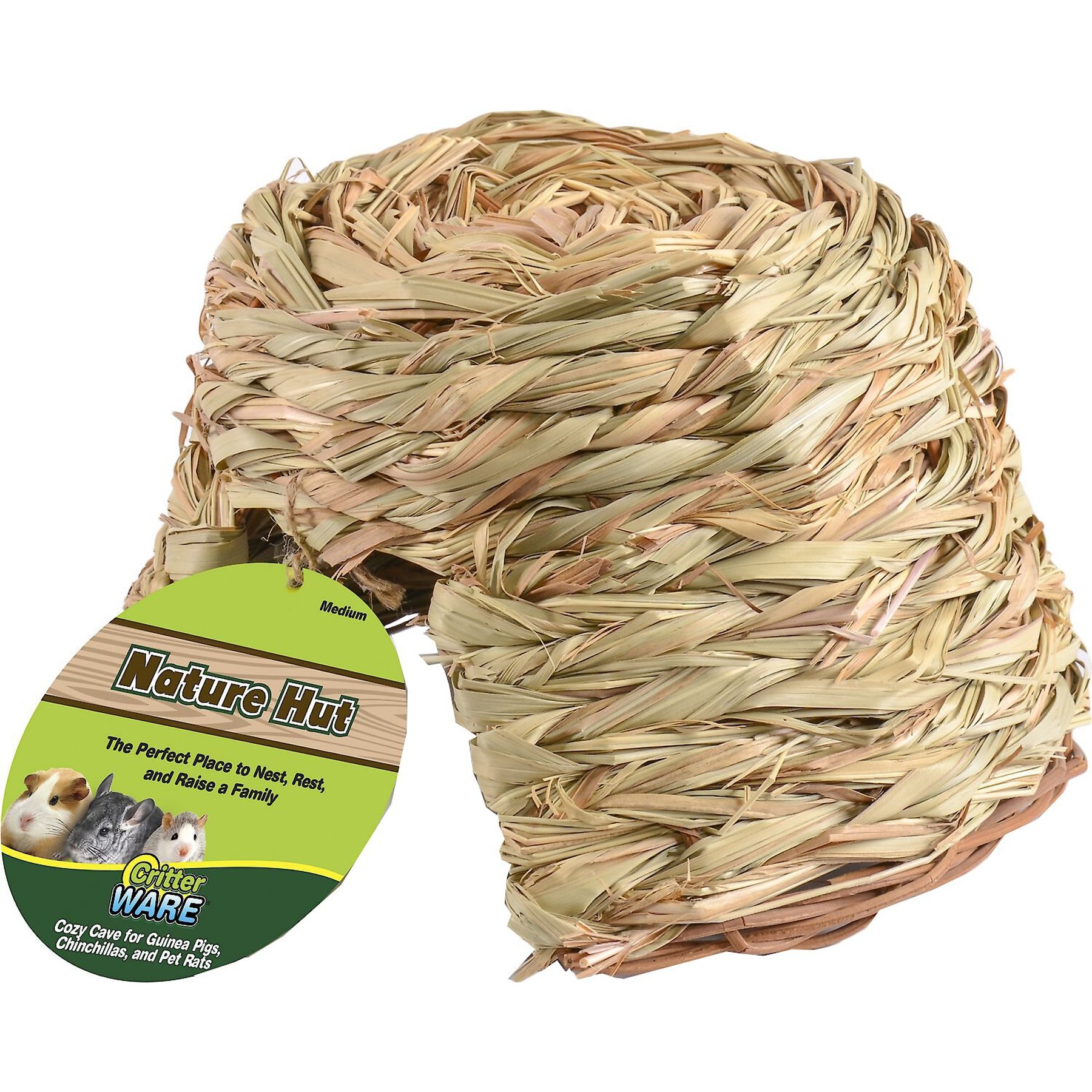Ware Natural Hut Small Animal Hideout, Medium