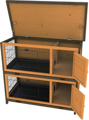 Ware Premium+ Double Decker Rabbit Hutch slide 2 of 3