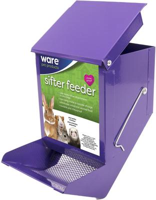 Show full view: Ware Sifter Small Animal Feeder, Color Varies slide 1 of 6
