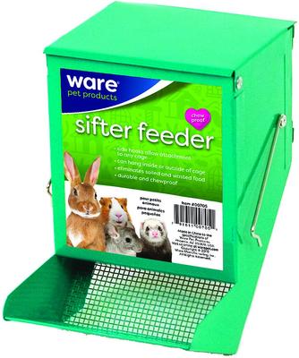 Show full view: Ware Sifter Small Animal Feeder, Color Varies slide 4 of 6
