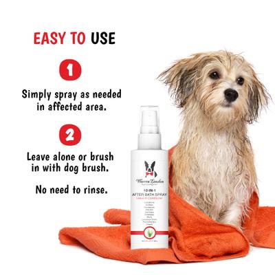 Show full view: Warren London 10-in-1 Dog After Bath Leave-In Conditioning Spray, 4-fl oz slide 4 of 7