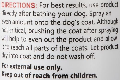 Show full view: Warren London 10-in-1 Dog After Bath Leave-In Conditioning Spray, 4-fl oz slide 5 of 7