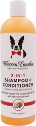 Warren London 2-in-1 Coconut Scented Dog Shampoo + Conditioner, 17-fl oz bottle