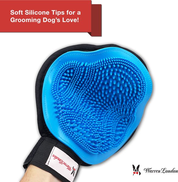 Show full view: Warren London 2-in-1 Grooming Glove Dog Brush slide 3 of 8