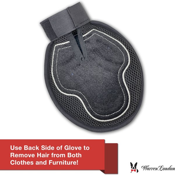 Show full view: Warren London 2-in-1 Grooming Glove Dog Brush slide 4 of 8