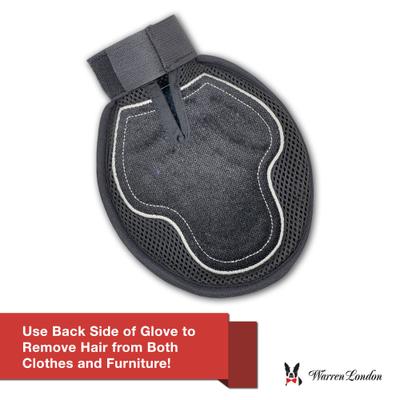 Show full view: Warren London 2-in-1 Grooming Glove Dog Brush slide 4 of 8