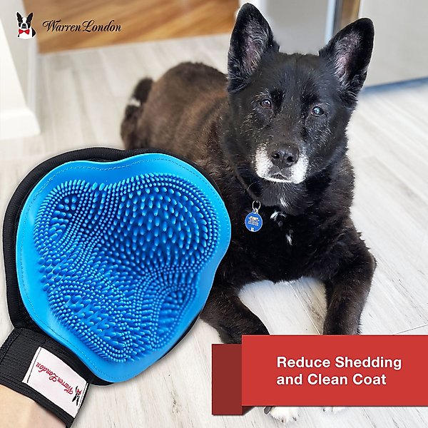 Show full view: Warren London 2-in-1 Grooming Glove Dog Brush slide 5 of 8
