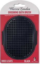 Warren London Bath Dog Brush, Black