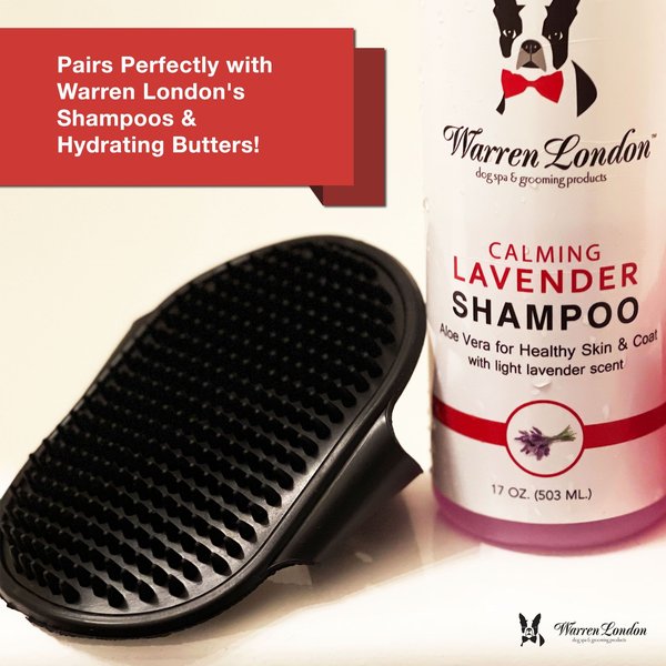 Show full view: Warren London Bath Dog Brush, Black slide 4 of 9