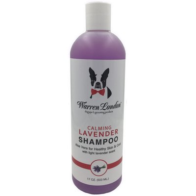 Warren London Warren London Calming Lavender & Aloe Vera Dog & Cat Shampoo, 17-fl oz bottle