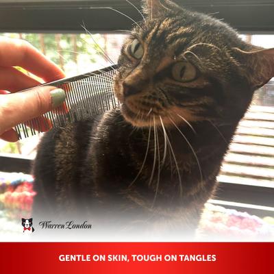 Show full view: Warren London Carding Metal Dog & Cat Comb slide 7 of 9