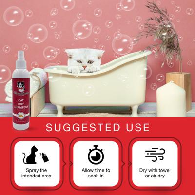 Show full view: Warren London Citrus Dry & Waterless Cat Shampoo, 8-fl oz bottle slide 4 of 5