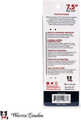 Show full view: Warren London Cool Metal Dog & Cat Comb slide 9 of 10