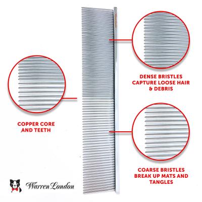 Show full view: Warren London Cool Metal Dog & Cat Comb slide 3 of 10