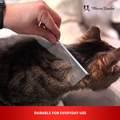 Show full view: Warren London Cool Metal Dog & Cat Comb slide 5 of 10