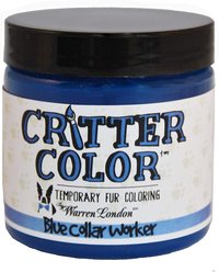 Warren London Critter Color Temporary Pet Fur Coloring, 4-fl oz, Blue