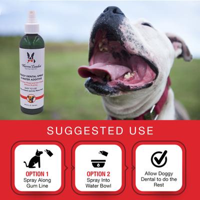 Show full view: Warren London Dog Dental Spray & Water Additive, 8-fl oz bottle slide 5 of 8