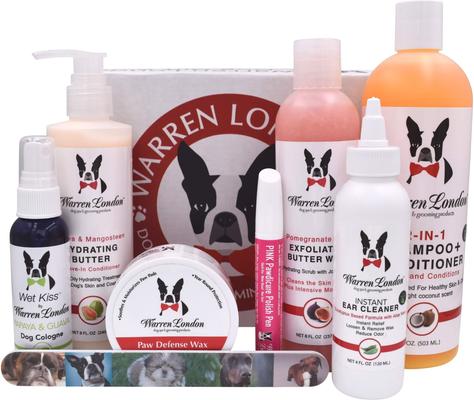 Show full view: Warren London Dog Gift Box Dog Cleansing Set slide 9 of 9