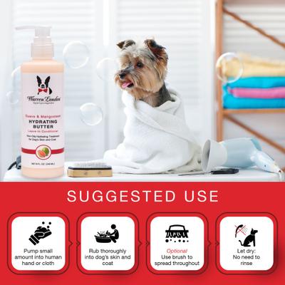 Show full view: Warren London Dog Hydrating Butter, 8-fl oz bottle, Guava & Mango slide 4 of 7