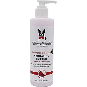 Warren London Dog Hydrating Butter, 8-fl oz bottle, Pomegranate & Acai