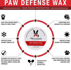 Warren London Dog Paw Defense Wax, 2.1-fl oz jar slide 2 of 9