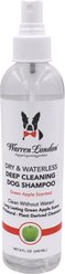 Warren London Dry & Waterless Green Apple Scented Deep Cleaning Dog Shampoo, 8-fl oz bottle