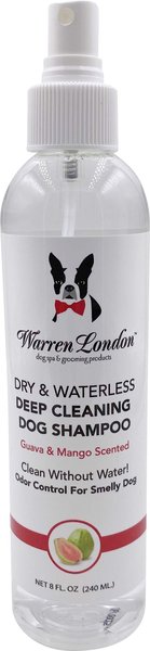 Show full view: Warren London Dry & Waterless Guava & Mango Dog Shampoo, 8-fl oz bottle slide 1 of 6