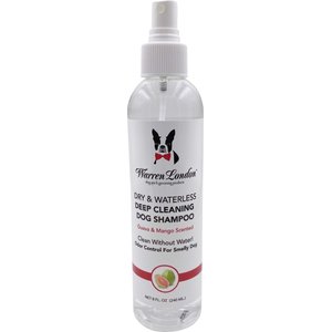 Warren London Dry & Waterless Guava & Mango Dog Shampoo, 8-fl oz bottle
