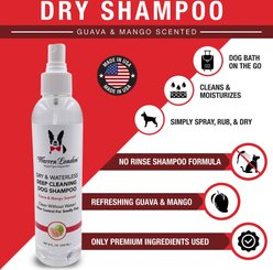 Warren London Dry & Waterless Guava & Mango Dog Shampoo, 8-fl oz bottle slide 2 of 6
