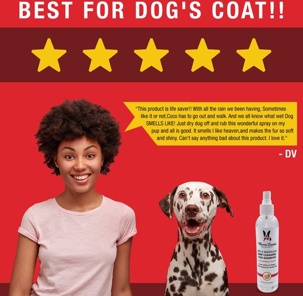 Show full view: Warren London Dry & Waterless Guava & Mango Dog Shampoo, 8-fl oz bottle slide 3 of 6